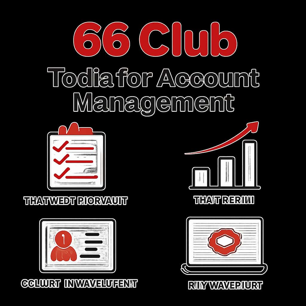 An educational diagram related to 66 Club Tools for Account Management.