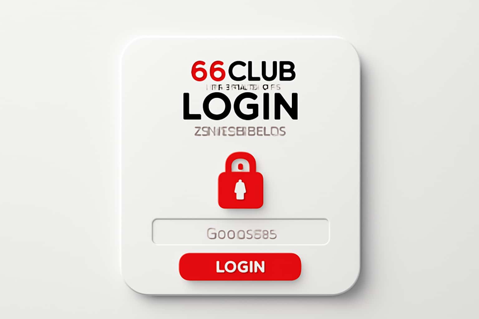 66 Club Login - Secure Access Interface